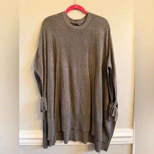 Barefoot Dreams CozyChic Ultralite Hi-Lo Poncho S/M, EUC